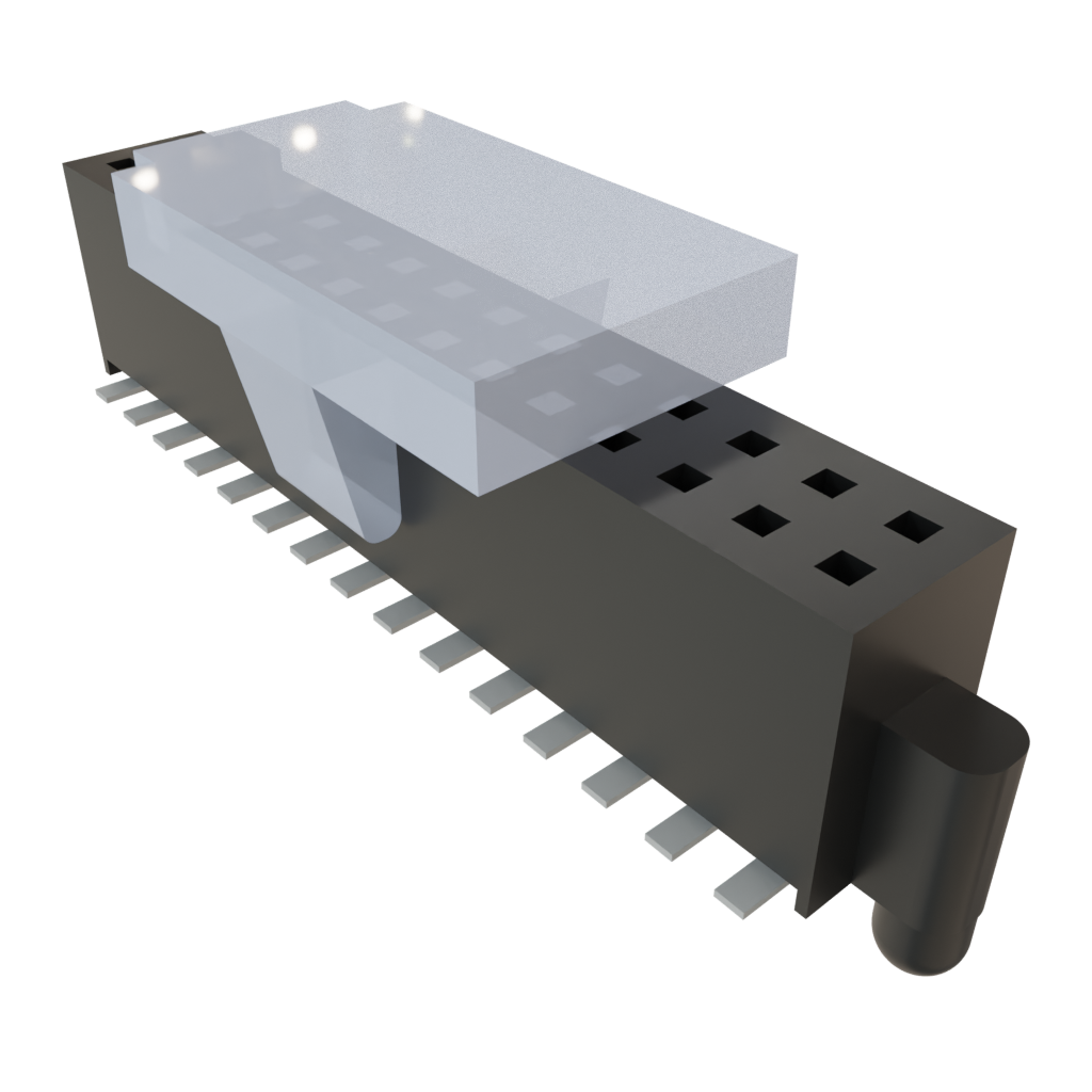 All Parts Connectors rugged connector SFM-115-02-L-D-A-P-TR by Samtec