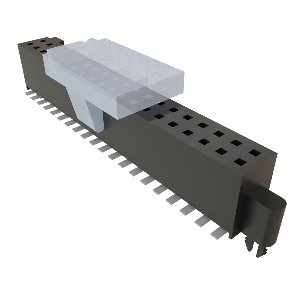 All Parts Connectors rugged connector SFM-120-02-S-D-LC-P-TR by Samtec