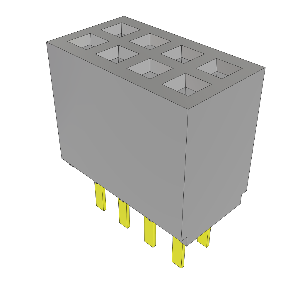 All Parts Connectors rugged connector SFMC-104-L3-S-D-TR by Samtec