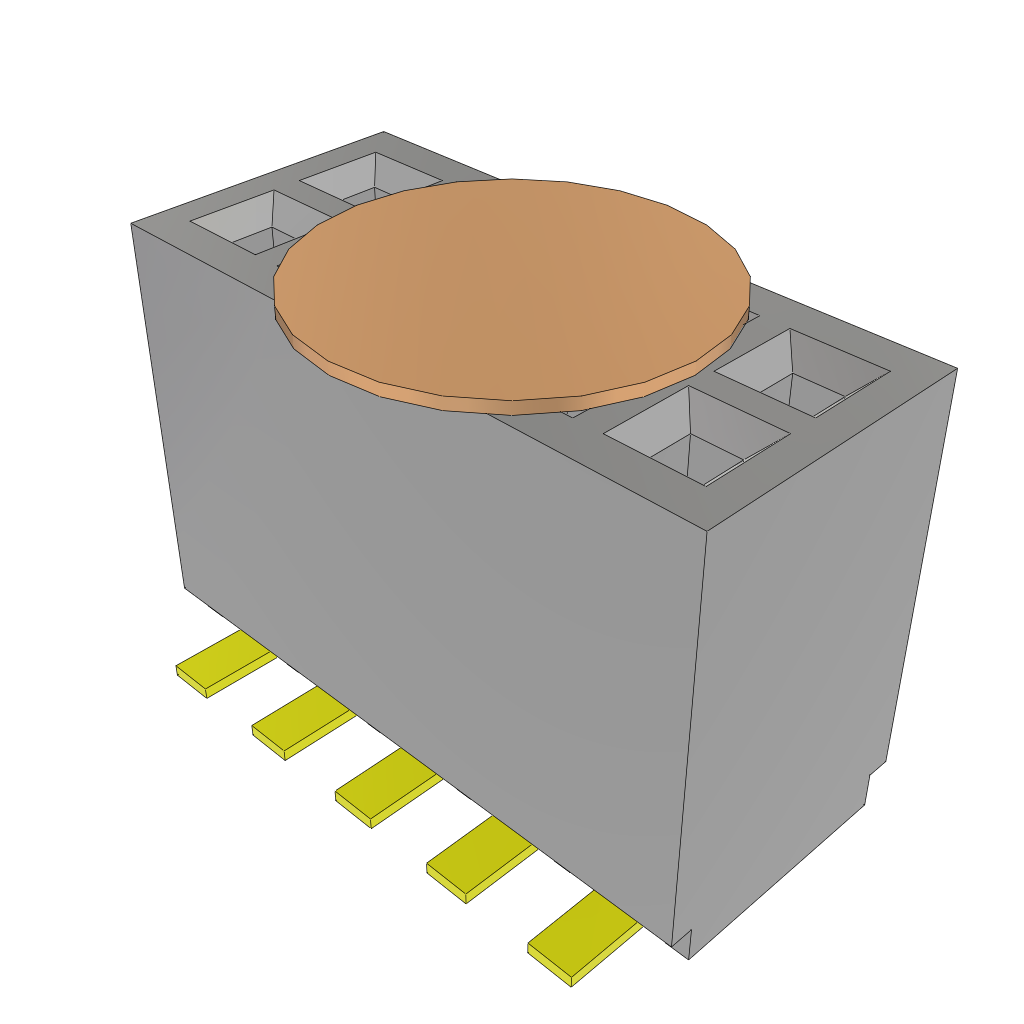 All Parts Connectors BTB Connectors SFMC-105-L2-H-D-K-TR by Samtec