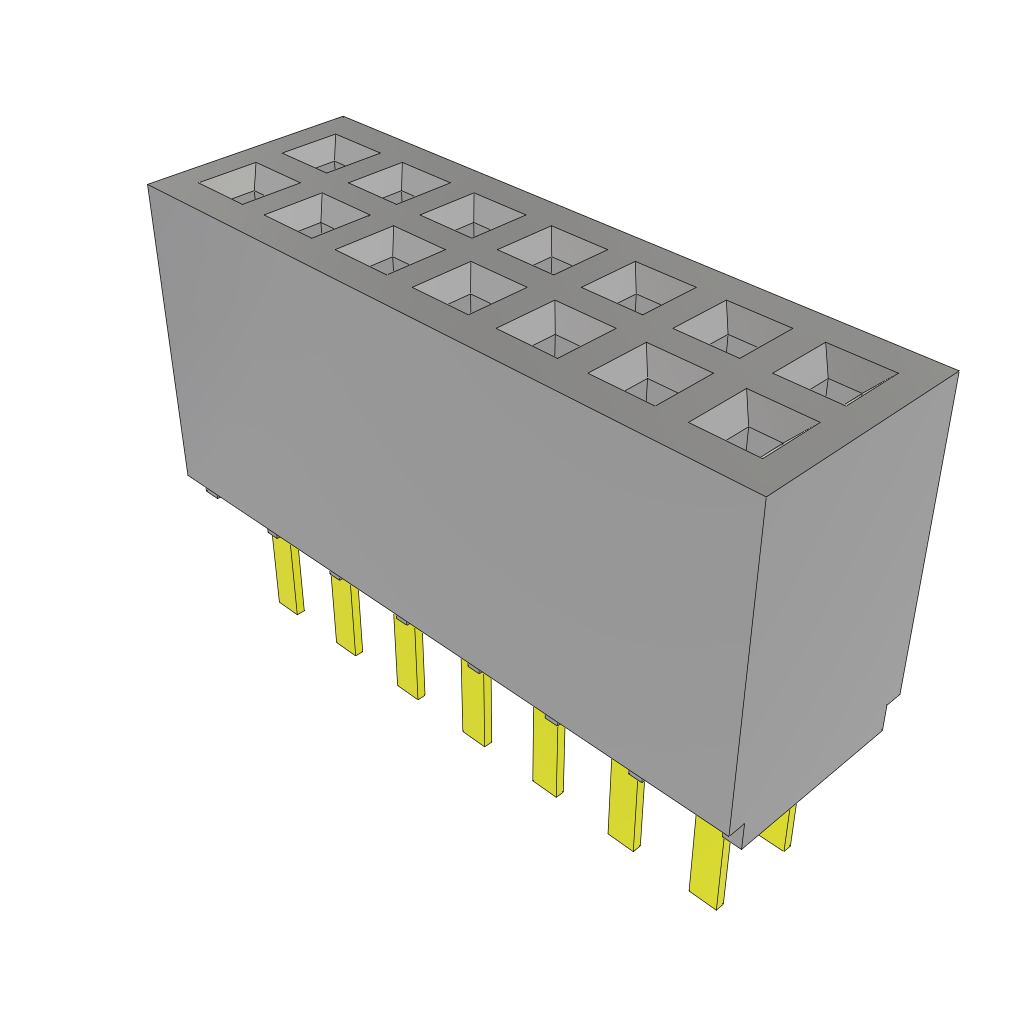 All Parts Connectors rugged connector SFMC-107-03-F-D by Samtec