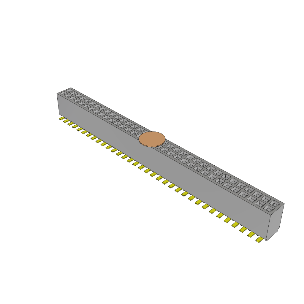 All Parts Connectors rugged connector SFMC-134-02-S-D-K by Samtec