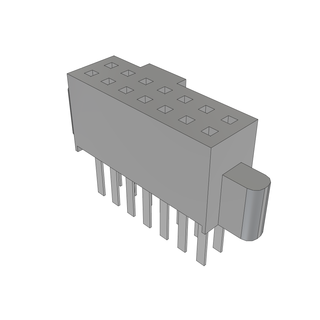 All Parts Connectors rugged connector SFML-107-T1-S-D by Samtec