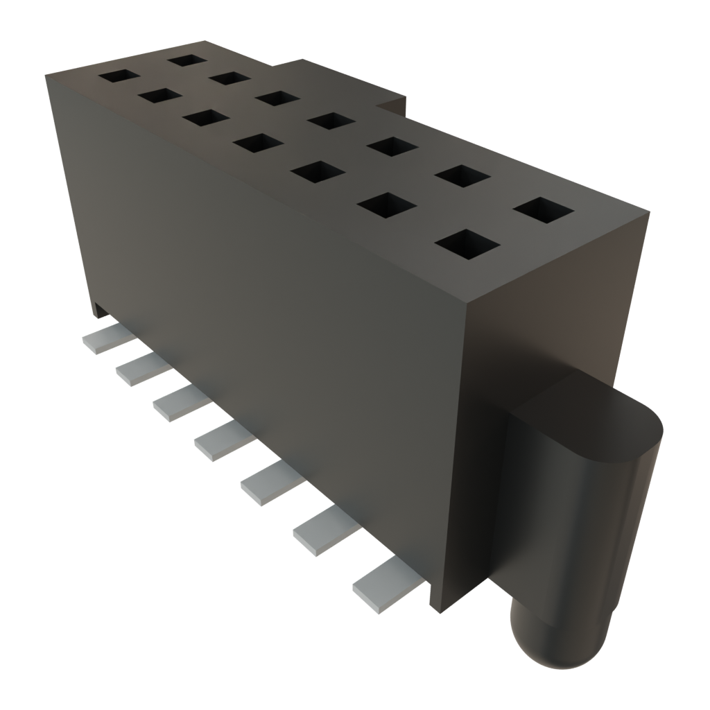All Parts Connectors rugged connector SFML-107-T2-L-D-A by Samtec