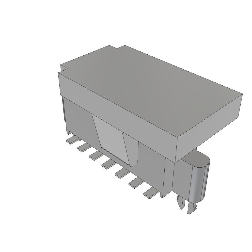 All Parts Connectors rugged connector SFML-107-T2-S-D-LC-P-TR by Samtec