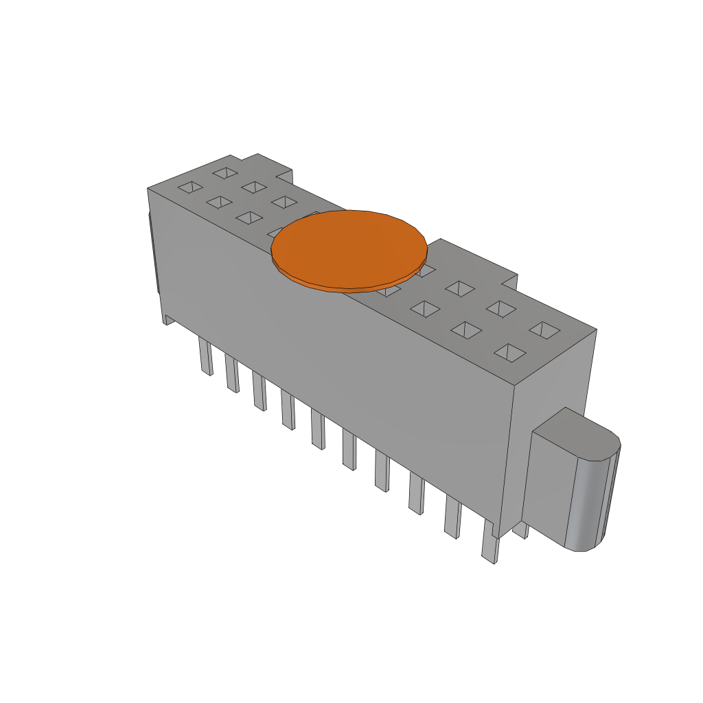 All Parts Connectors rugged connector SFML-110-03-L-D-K by Samtec