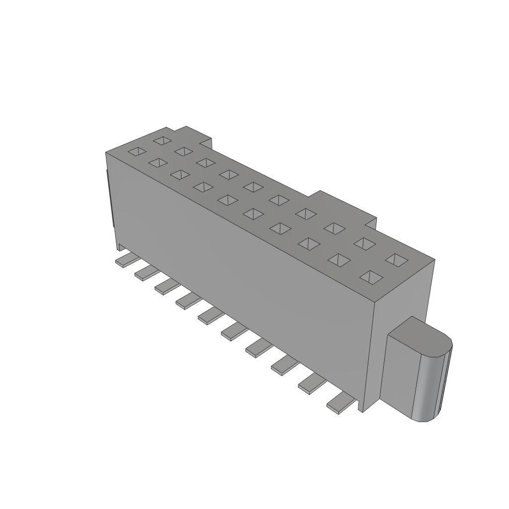 All Parts Connectors rugged connector SFML-110-L2-L-D by Samtec