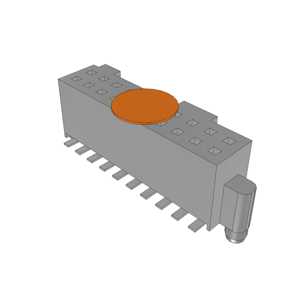 All Parts Connectors rugged connector SFML-110-T2-F-D-A-K-TR by Samtec