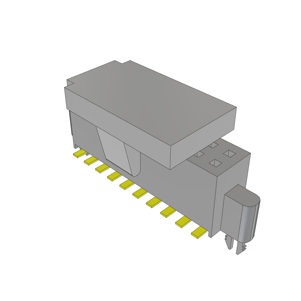 All Parts Connectors rugged connector SFML-110-T2-H-D-LC-P-TR by Samtec