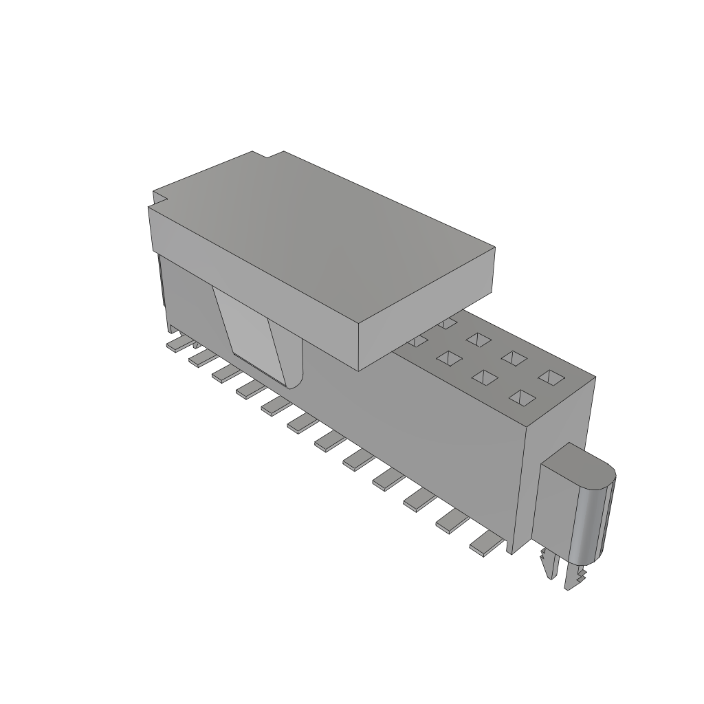 All Parts Connectors rugged connector SFML-112-02-S-D-LC-P-TR by Samtec