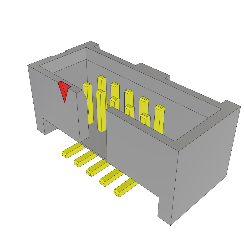 All Parts Power Products Batteries and Accessories Accessories Battery Housings-Cradles SHF-105-01-F-D-SM-TR by Samtec