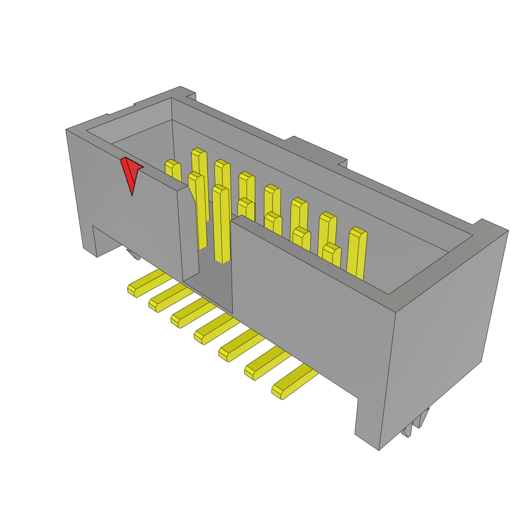 All Parts Power Products Batteries and Accessories Accessories Battery Housings-Cradles SHF-107-01-L-D-SM-LC by Samtec