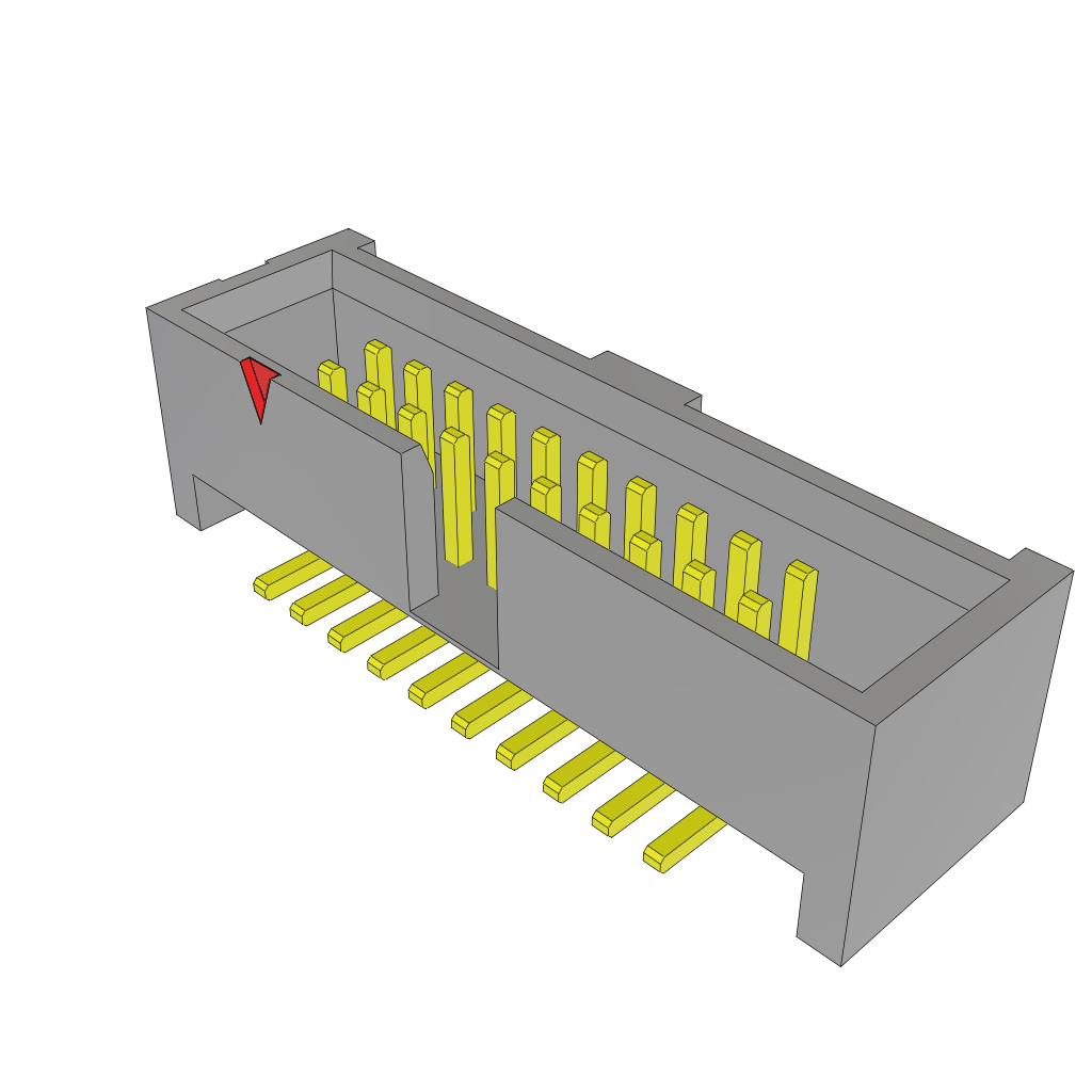 All Parts Connectors Headers SHF-110-01-S-D-SM by Samtec