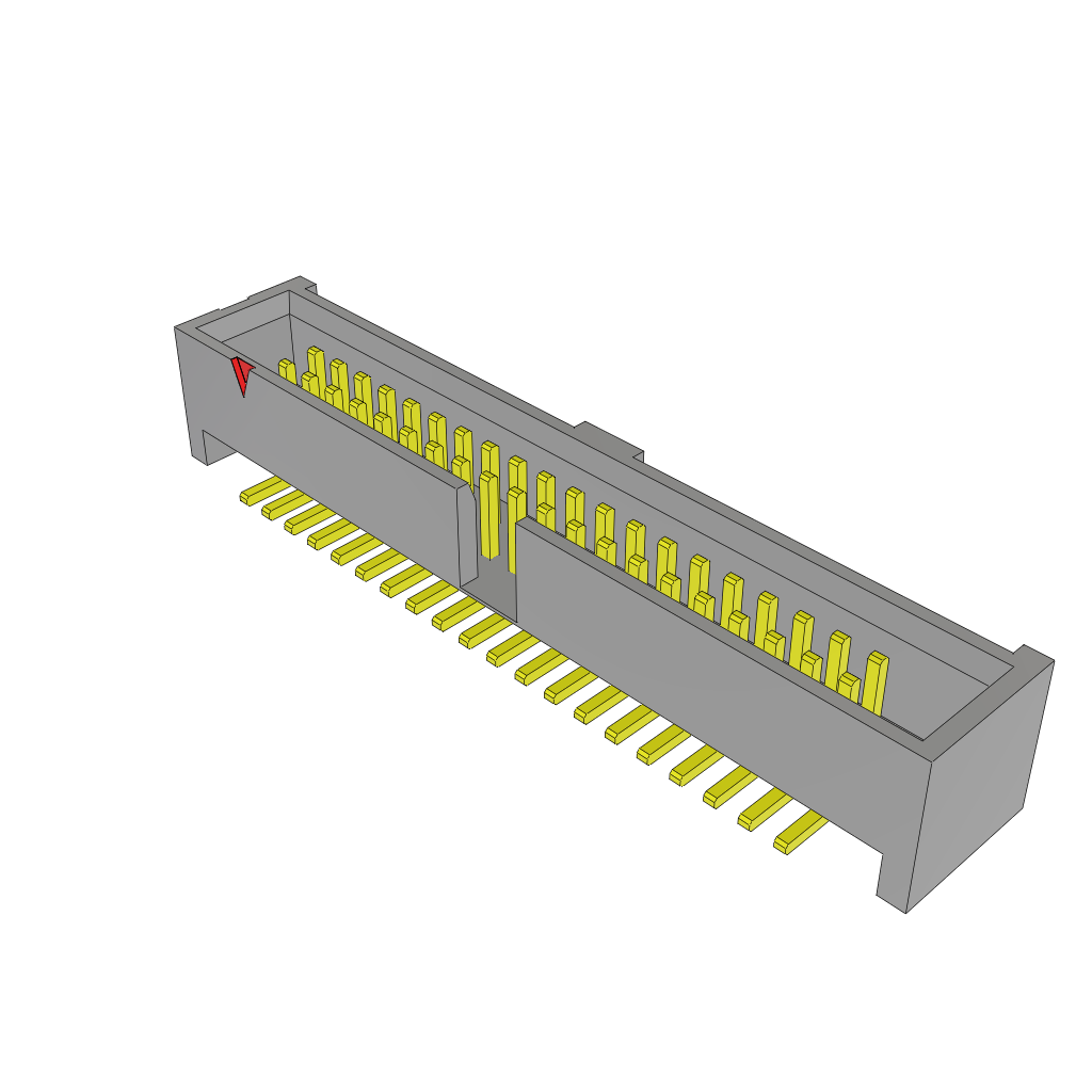 All Parts Power Products Batteries and Accessories Accessories Battery Housings-Cradles SHF-120-01-F-D-SM by Samtec