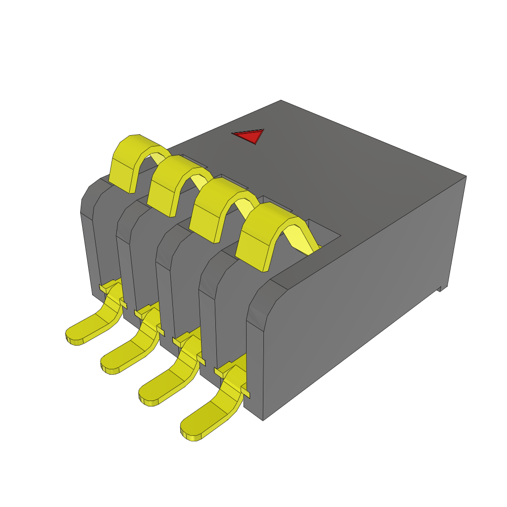 All Parts Connectors Smart Card Connectors SIBF-04-F-S-AB by Samtec