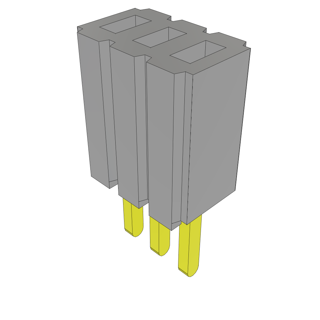 SLM-103-01-F-S by Samtec