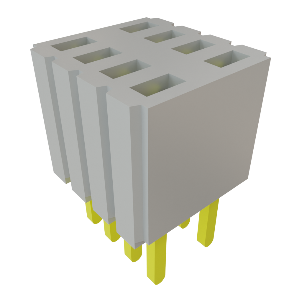 SLM-104-01-F-D by Samtec