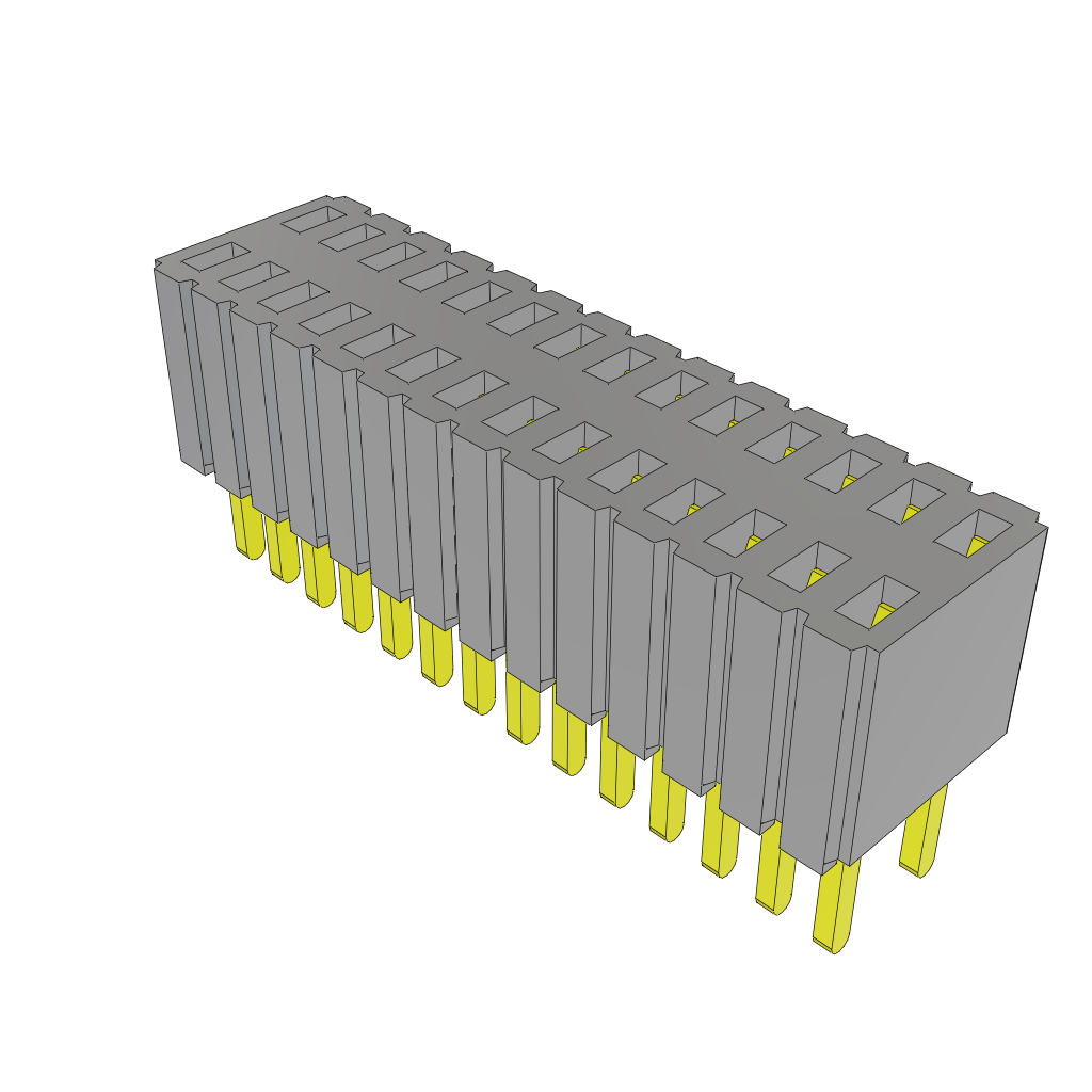 All Parts Power Products Batteries and Accessories Accessories Battery Housings-Cradles SLM-114-01-L-D by Samtec
