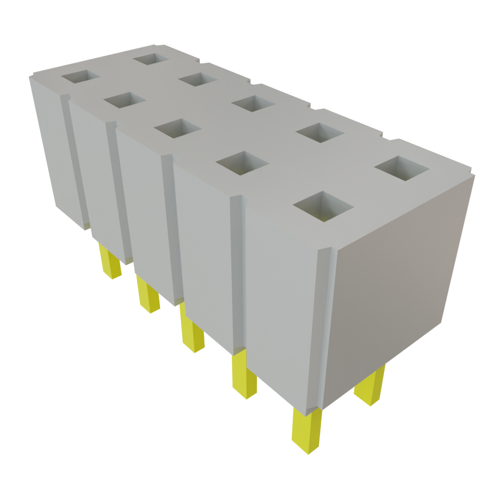 All Parts Power Products Batteries and Accessories Accessories Battery Housings-Cradles SLW-105-01-F-D by Samtec