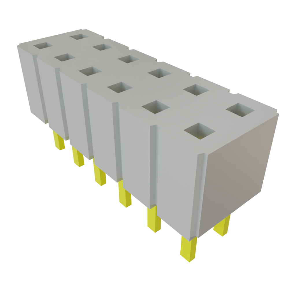 All Parts Power Products Batteries and Accessories Accessories Battery Housings-Cradles SLW-106-01-F-D by Samtec