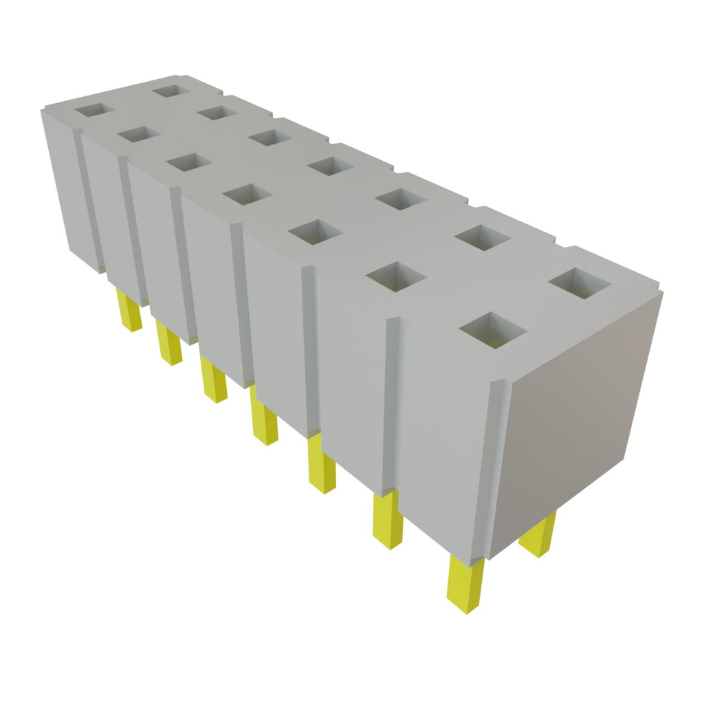 All Parts Power Products Batteries and Accessories Accessories Battery Housings-Cradles SLW-107-01-L-D by Samtec