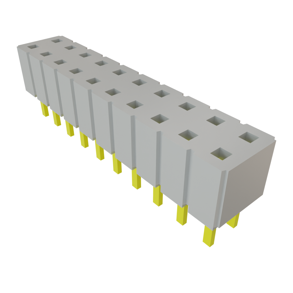 All Parts Power Products Batteries and Accessories Accessories Battery Housings-Cradles SLW-110-01-L-D by Samtec