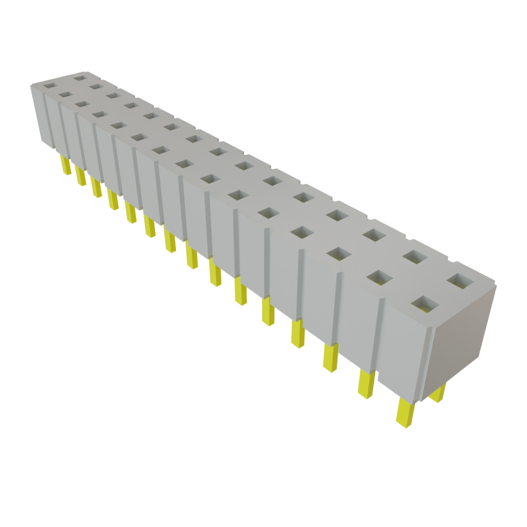All Parts Power Products Batteries and Accessories Accessories Battery Housings-Cradles SLW-115-01-F-D by Samtec
