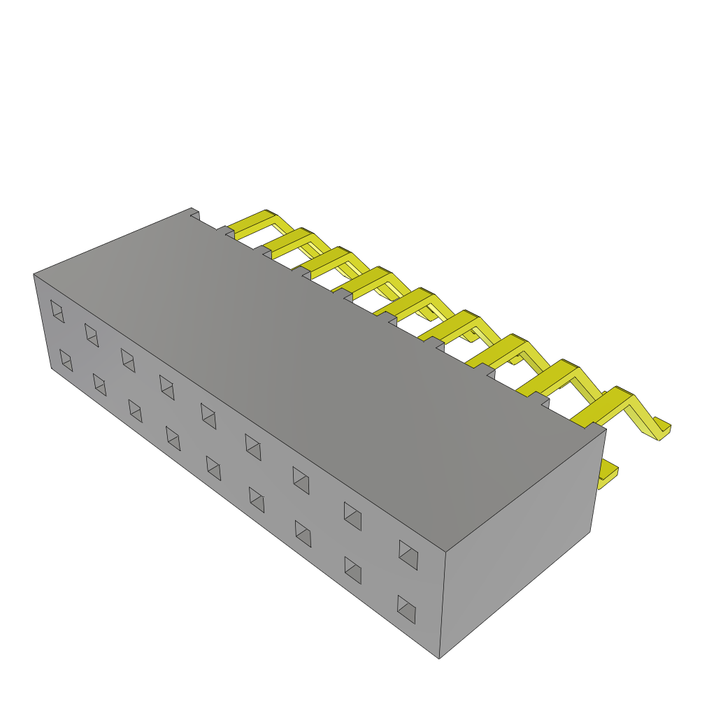 All Parts Power Products Batteries and Accessories Accessories Battery Housings-Cradles SMH-109-02-S-D by Samtec