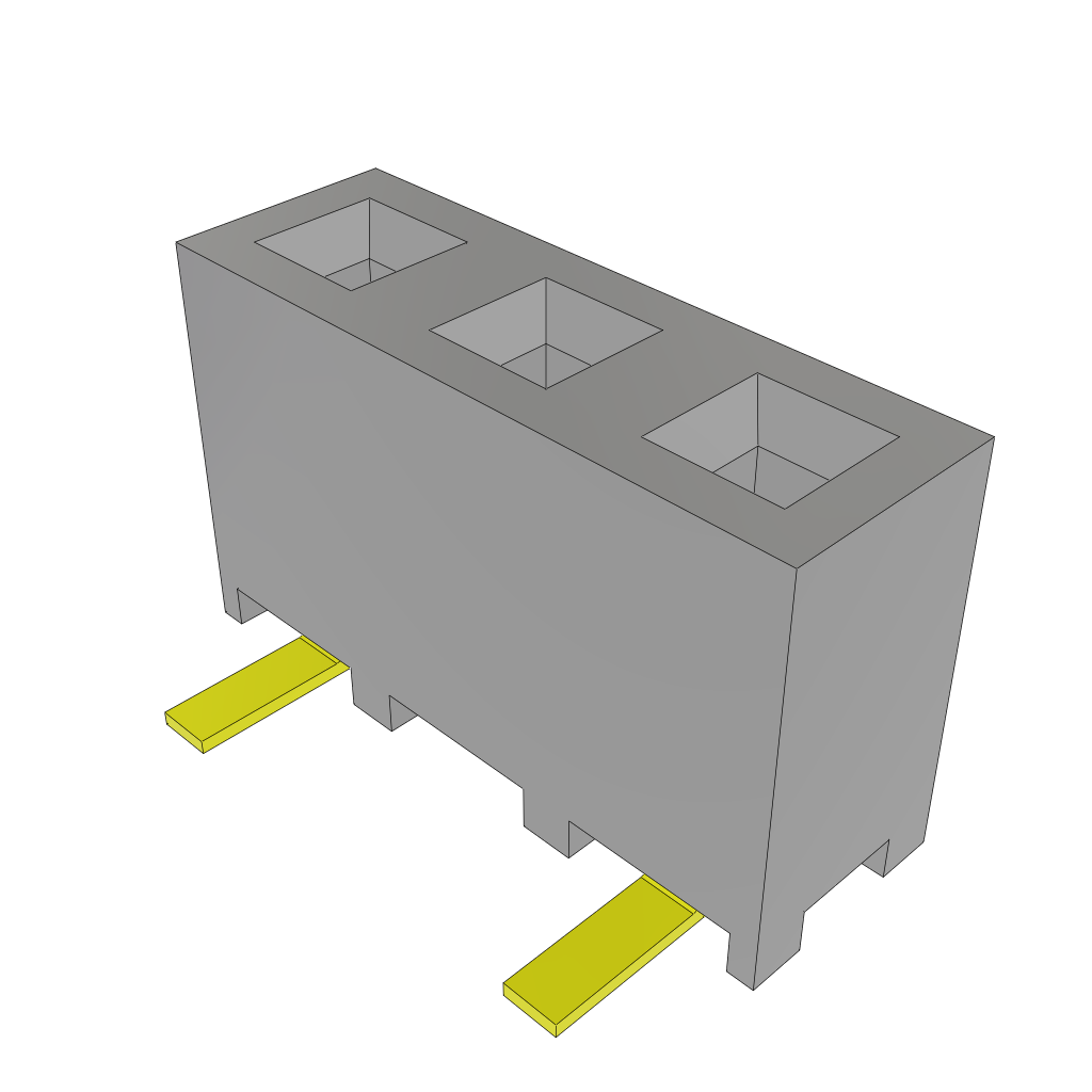 All Parts Connectors rugged connector SMM-103-02-L-S-TR by Samtec