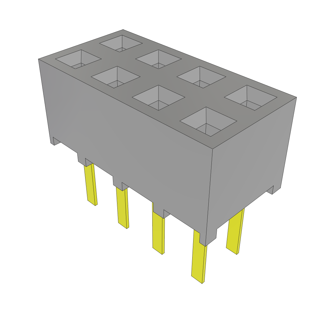 All Parts Connectors BTB Connectors SMM-104-01-H-D by Samtec