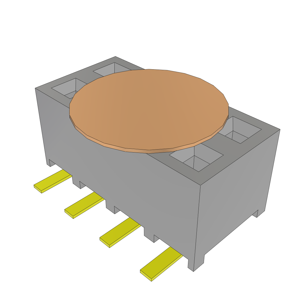 SMM-104-02-SM-D-K-TR by Samtec