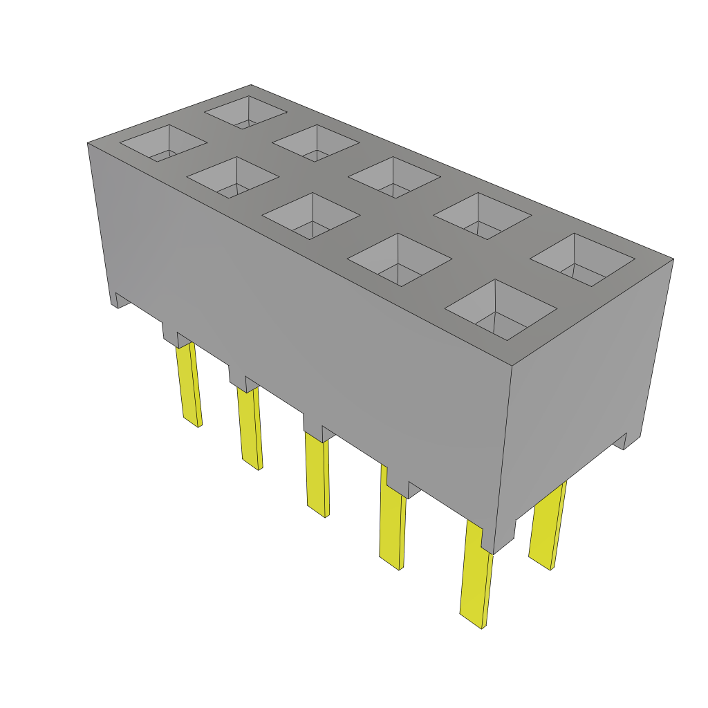All Parts Connectors BTB Connectors SMM-105-01-H-D by Samtec