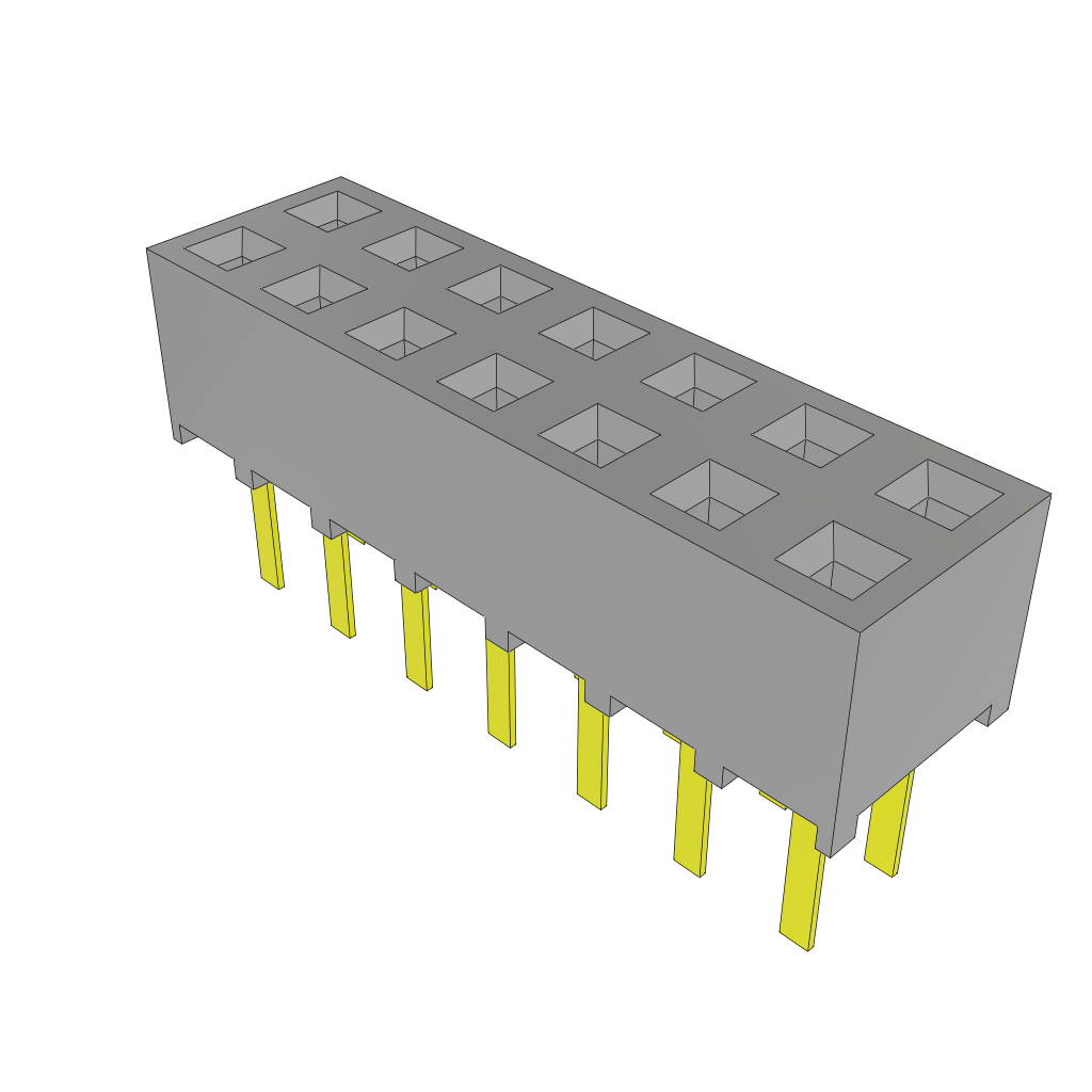 All Parts Connectors BTB Connectors SMM-107-01-H-D by Samtec