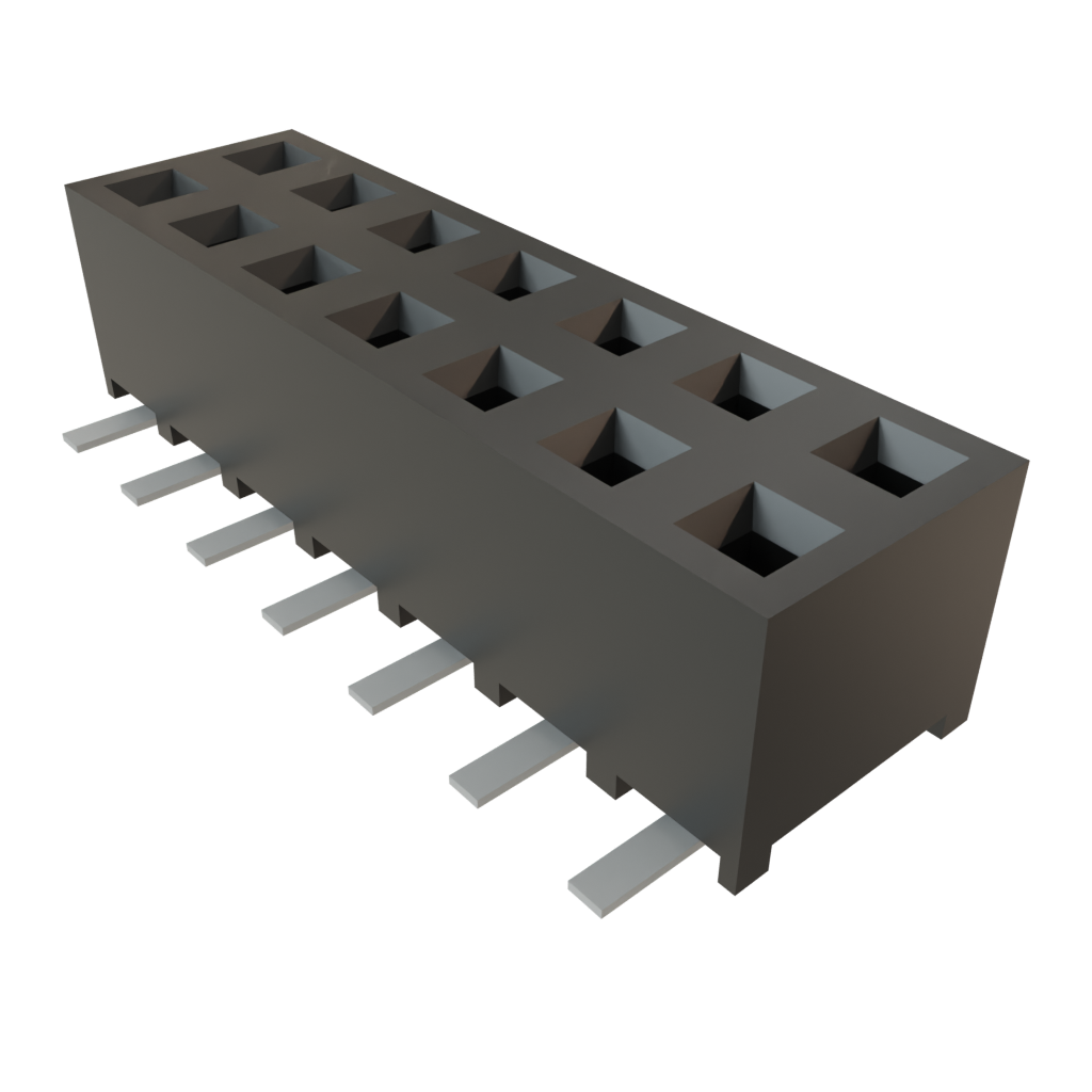 All Parts Connectors BTB Connectors SMM-107-02-L-D-LC by Samtec