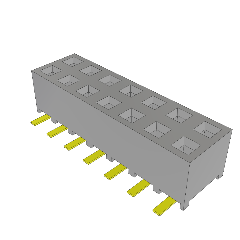 SMM-107-02-SM-D by Samtec