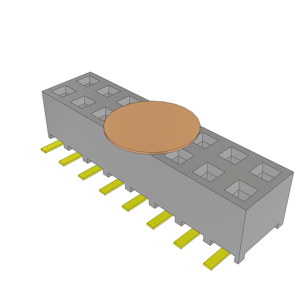 SMM-108-02-S-D-K by Samtec