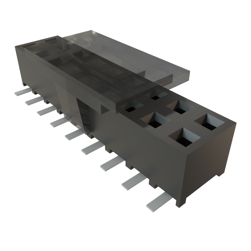 All Parts Connectors rugged connector SMM-109-02-L-D-P-TR by Samtec
