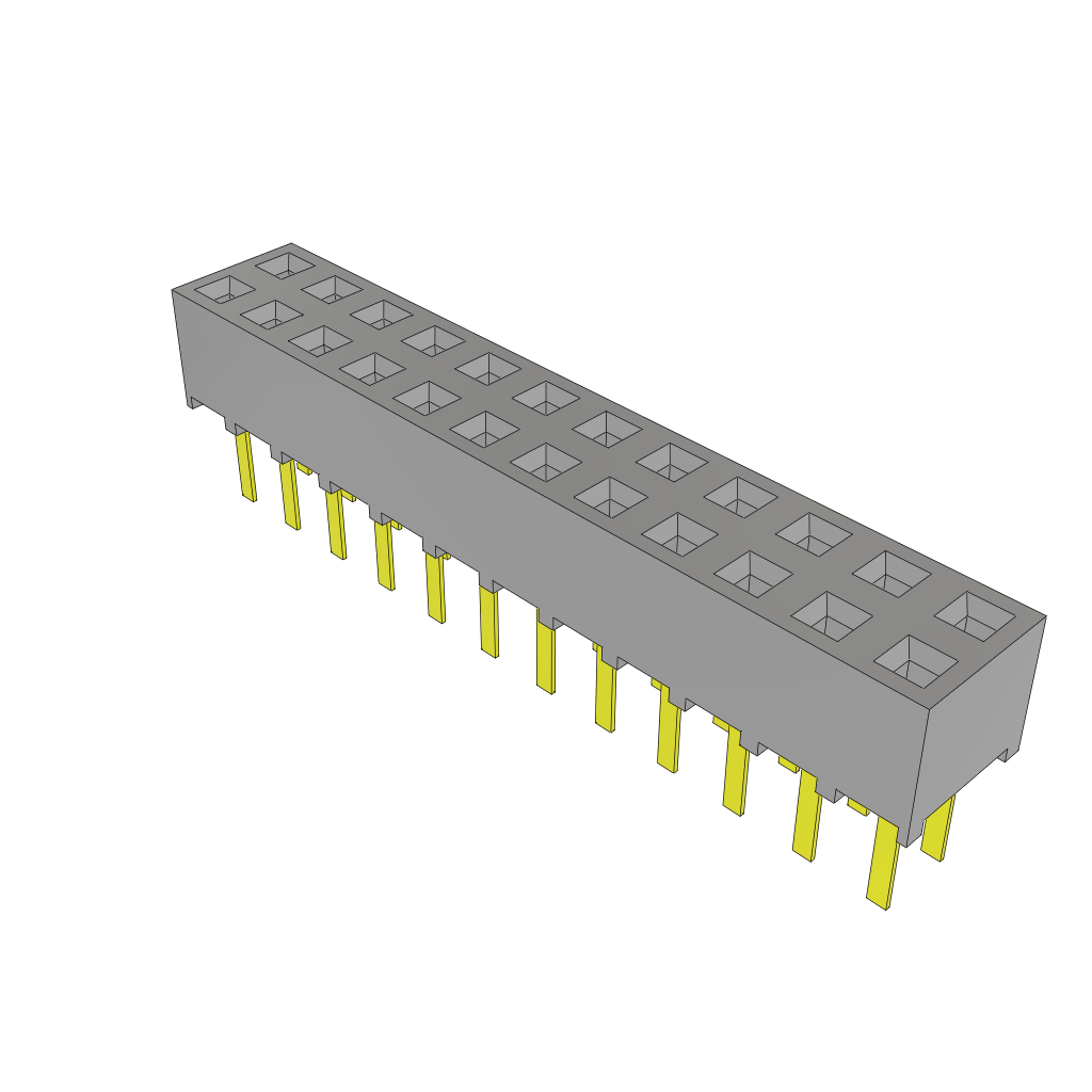All Parts Connectors rugged connector SMM-112-01-SM-D by Samtec