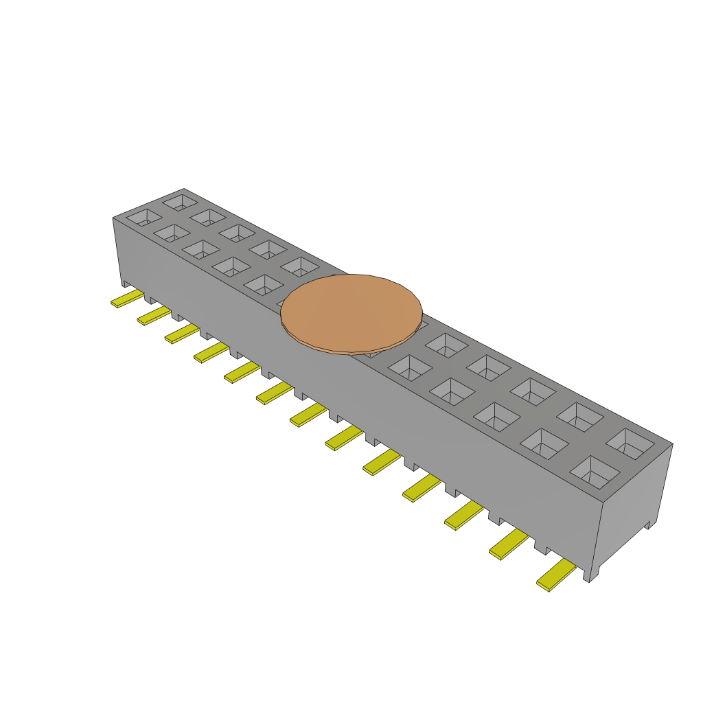 SMM-113-02-F-D-K by Samtec