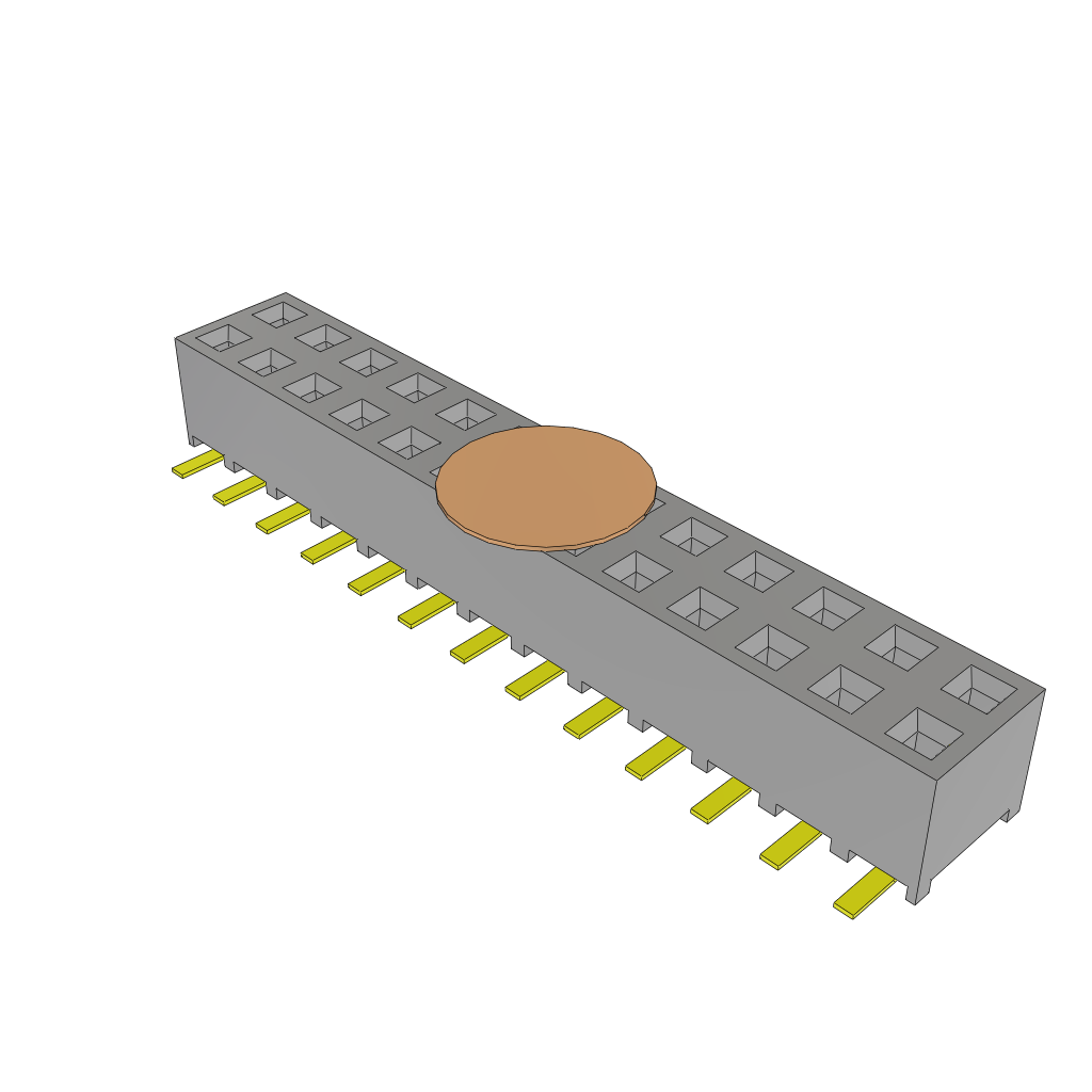 All Parts Connectors BTB Connectors SMM-113-02-S-D-K by Samtec