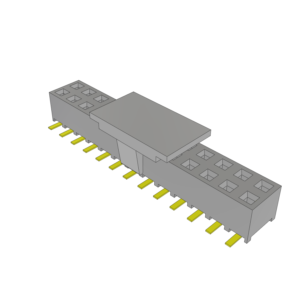 All Parts Connectors rugged connector SMM-113-02-S-D-LC-P by Samtec