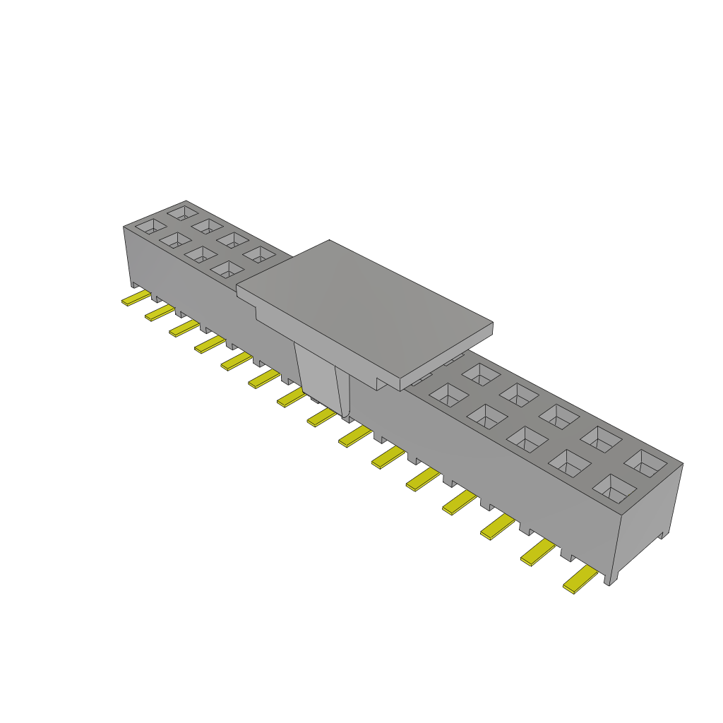 All Parts Connectors BTB Connectors SMM-115-02-H-D-LC-P-TR by Samtec