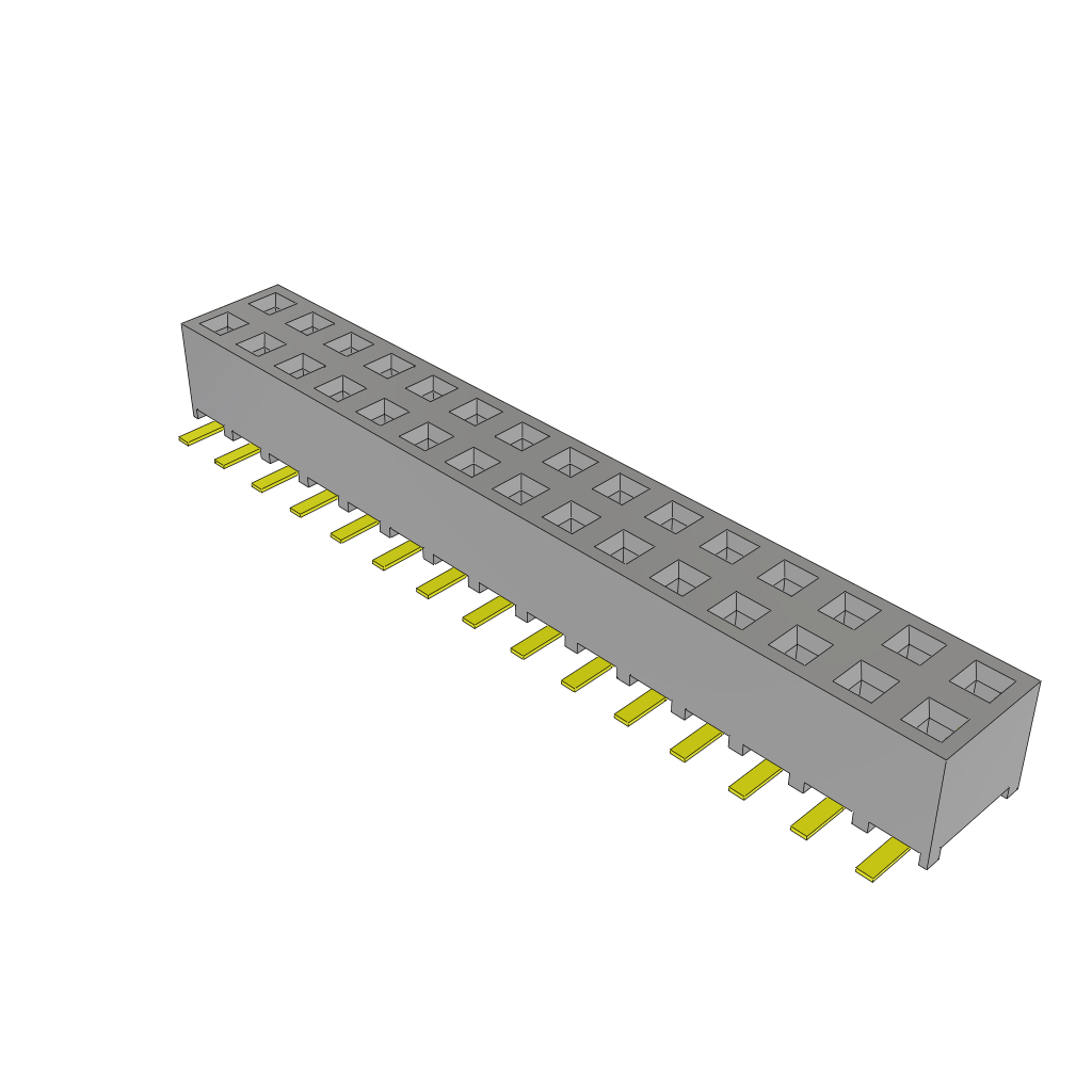 All Parts Connectors BTB Connectors SMM-115-02-H-D-LC by Samtec