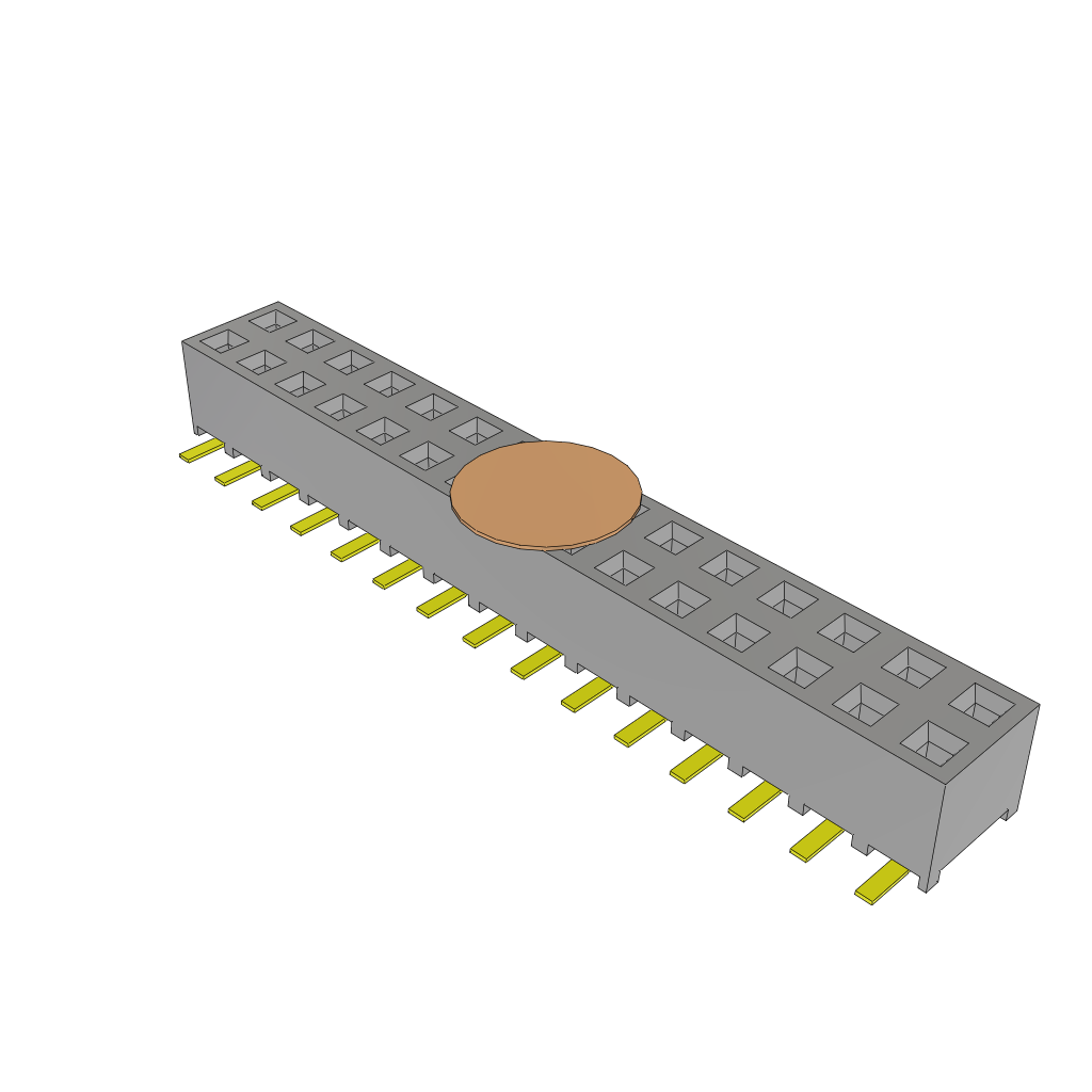 SMM-115-02-SM-D-K-TR by Samtec