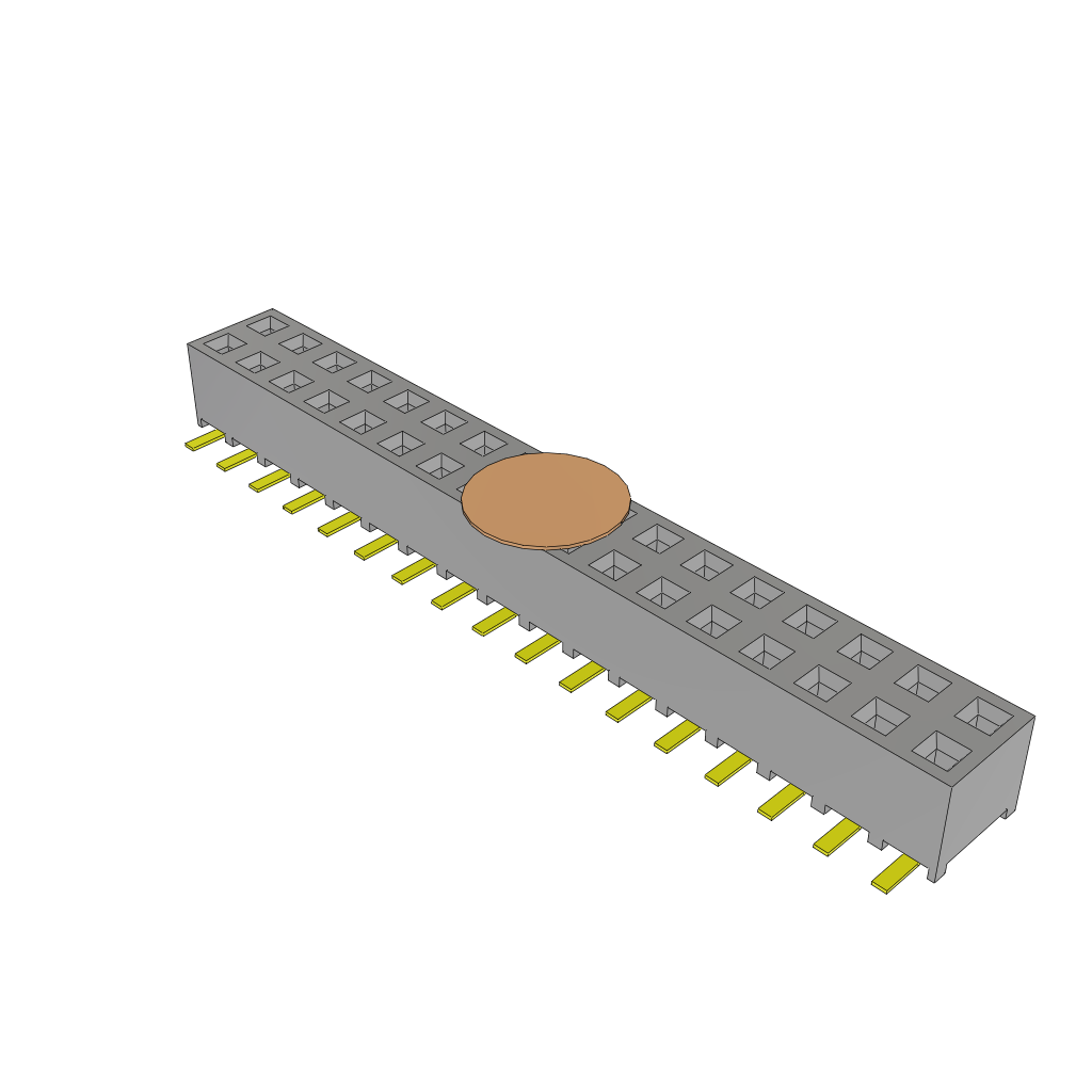 All Parts Connectors BTB Connectors SMM-117-02-S-D-K by Samtec