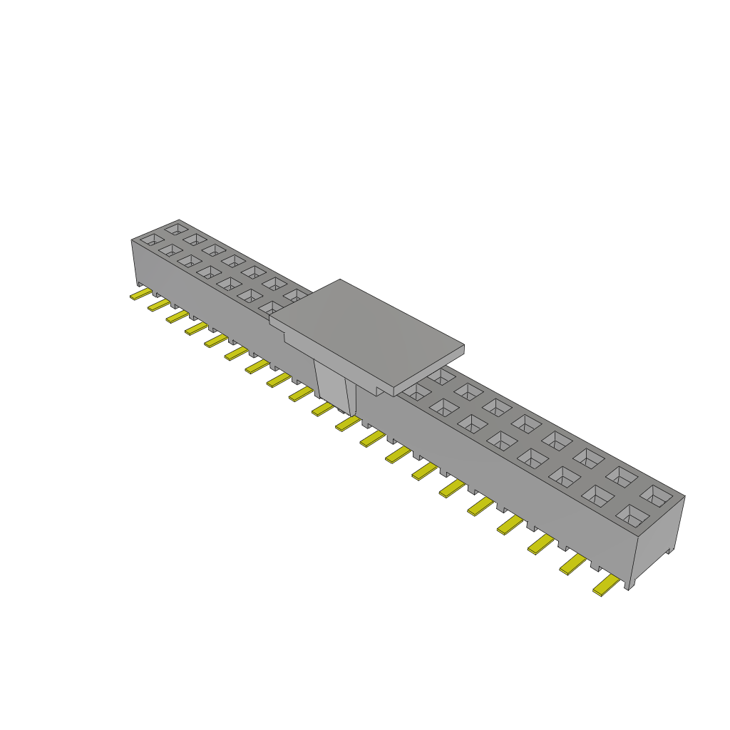 All Parts Connectors rugged connector SMM-120-02-S-D-K by Samtec