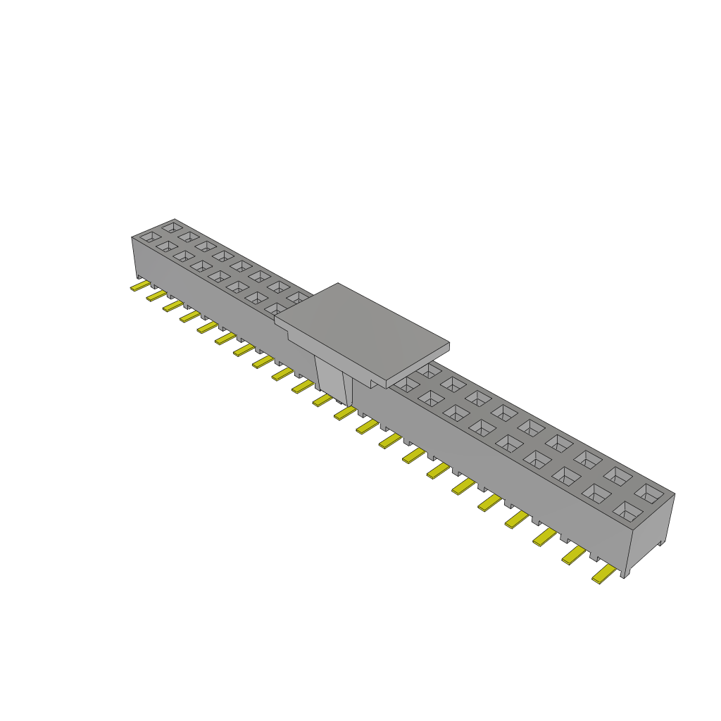 All Parts Connectors BTB Connectors SMM-122-02-H-D-P-TR by Samtec