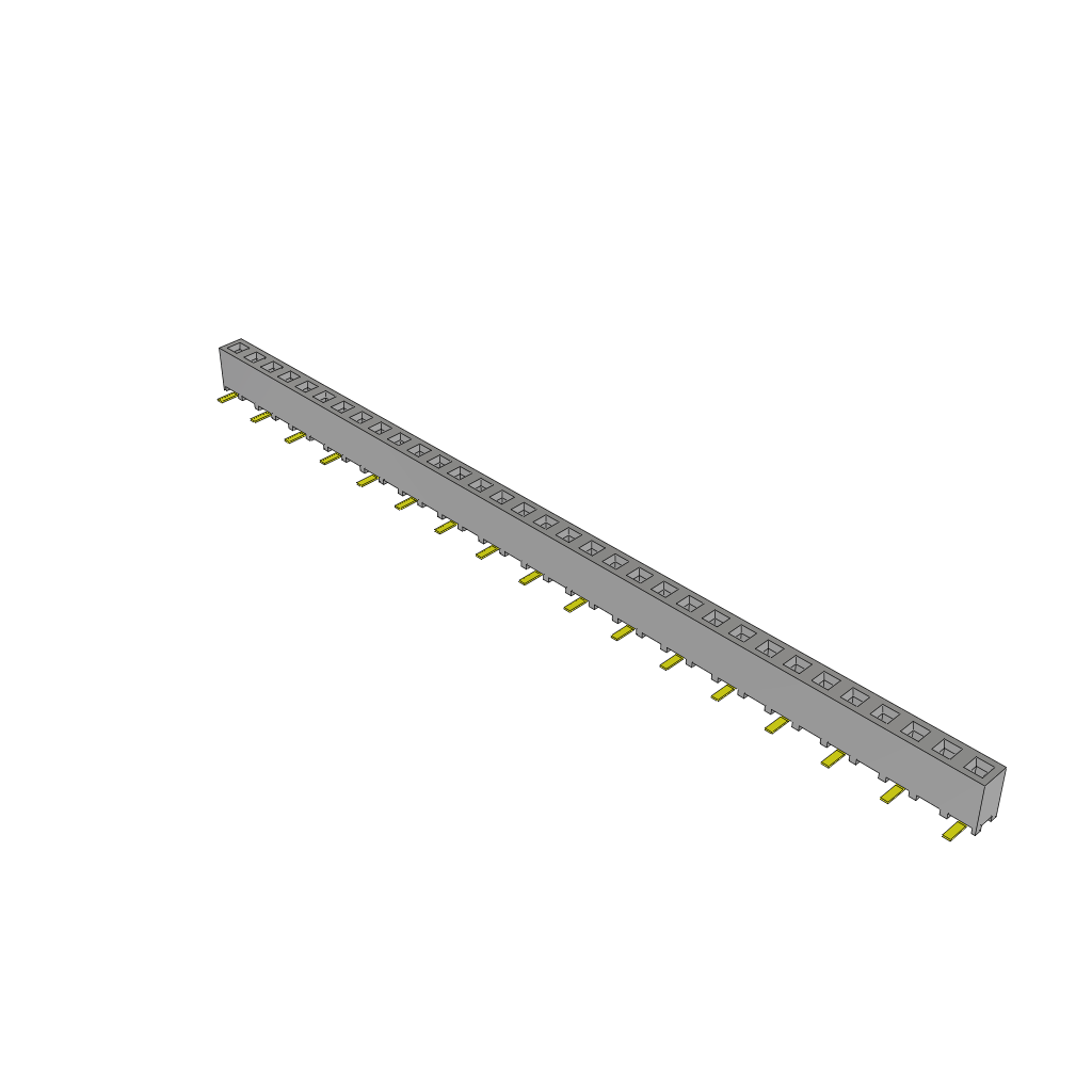 All Parts Connectors rugged connector SMM-133-02-S-S by Samtec