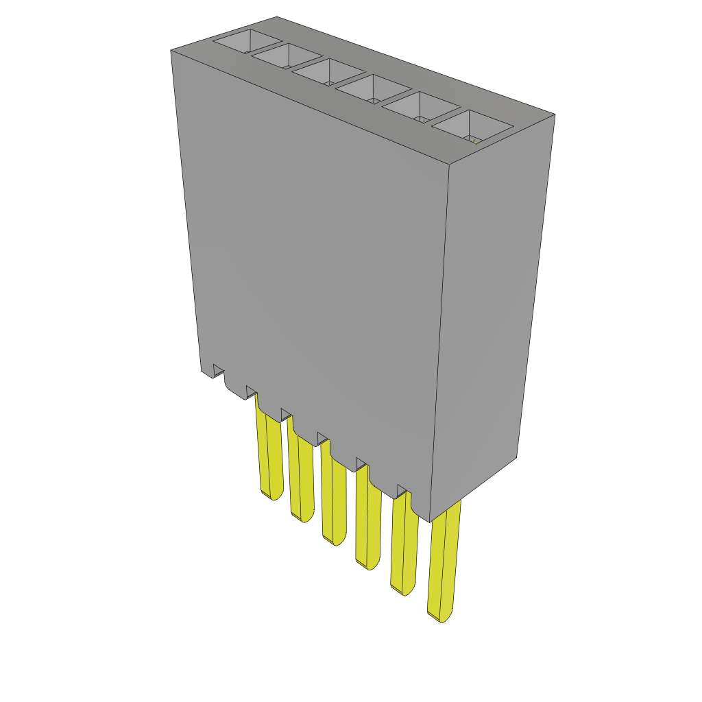 All Parts Connectors Headers SMS-106-02-L-S by Samtec