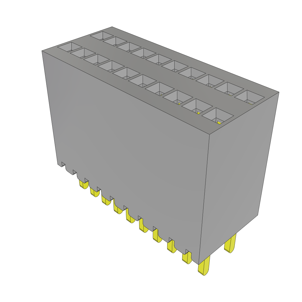 All Parts Power Products Batteries and Accessories Accessories Battery Housings-Cradles SMS-110-01-F-D by Samtec